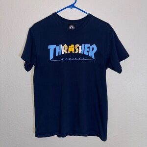 Thrasher Logo T Shirt Tee - Argentina - Size Medium M - Men’s/Unisex